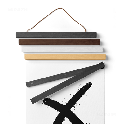 CrossMark Magnetic Hanger Poster 02 White Wood