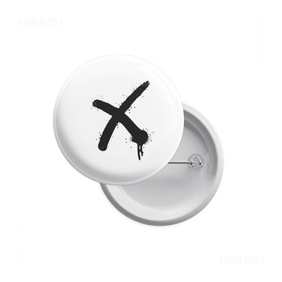 CrossMark Pin Buttons 01 Round