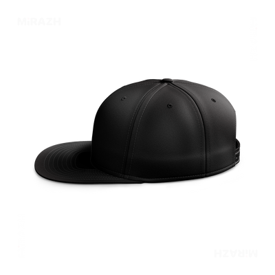 CrossMark Snapback Caps 03 Black DTF