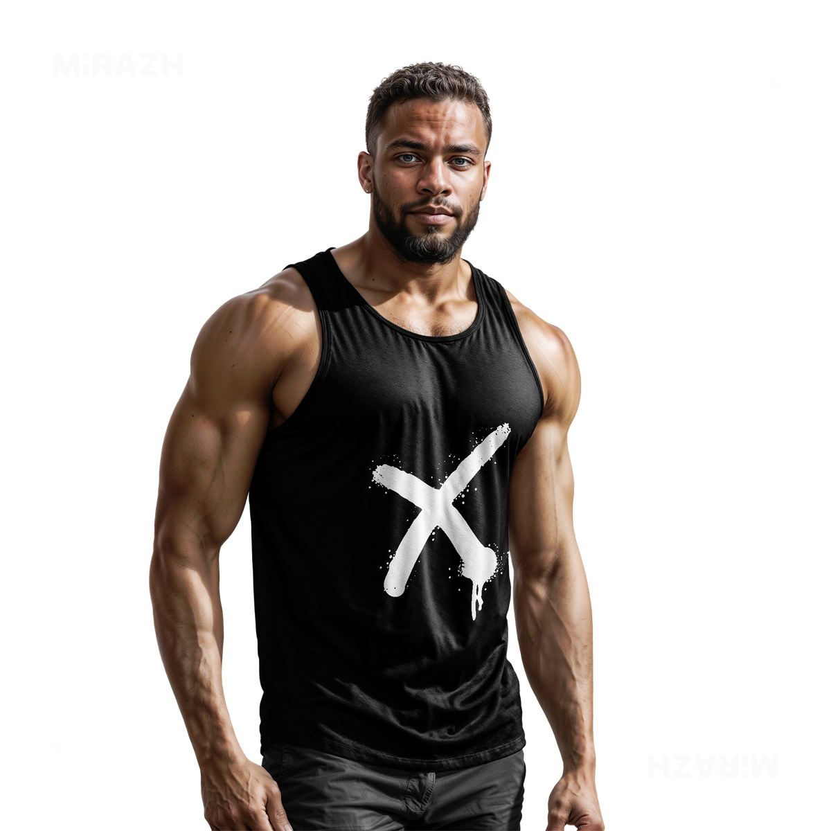 CrossMark Tank Tops 02 Black