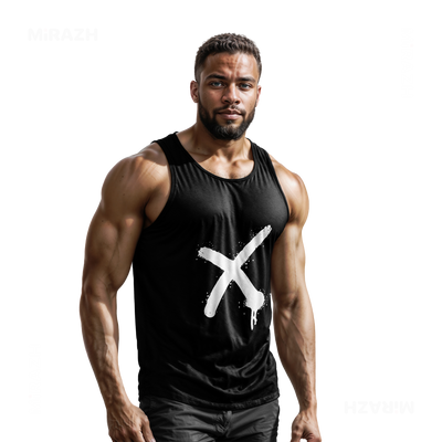 CrossMark Tank Tops 02 Black