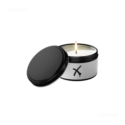CrossMark Tin Candle 01 Black