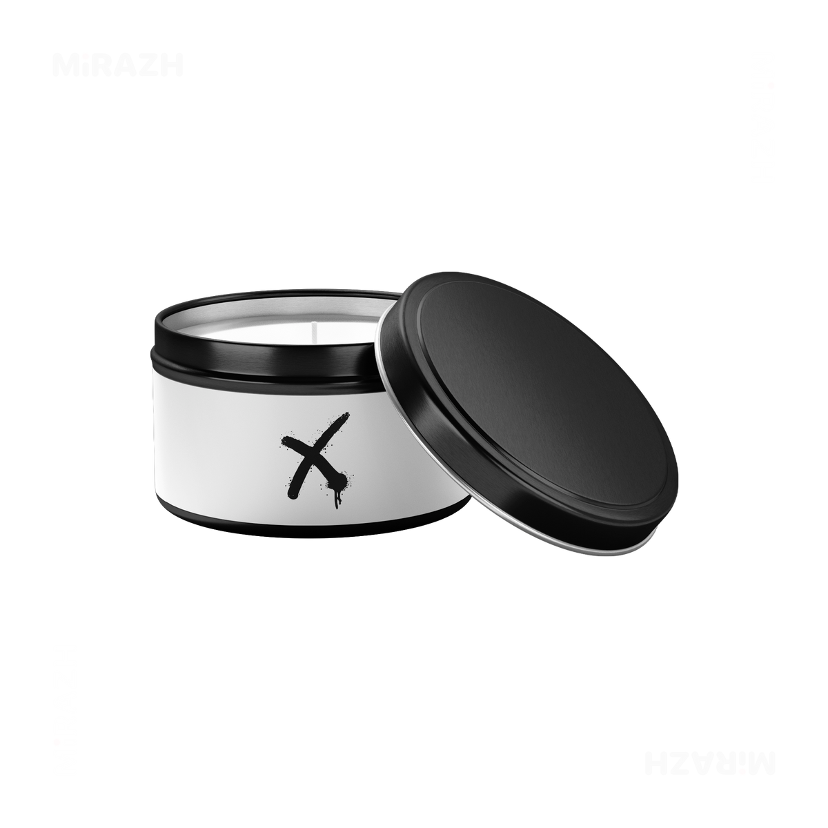 CrossMark Tin Candle 03 Black