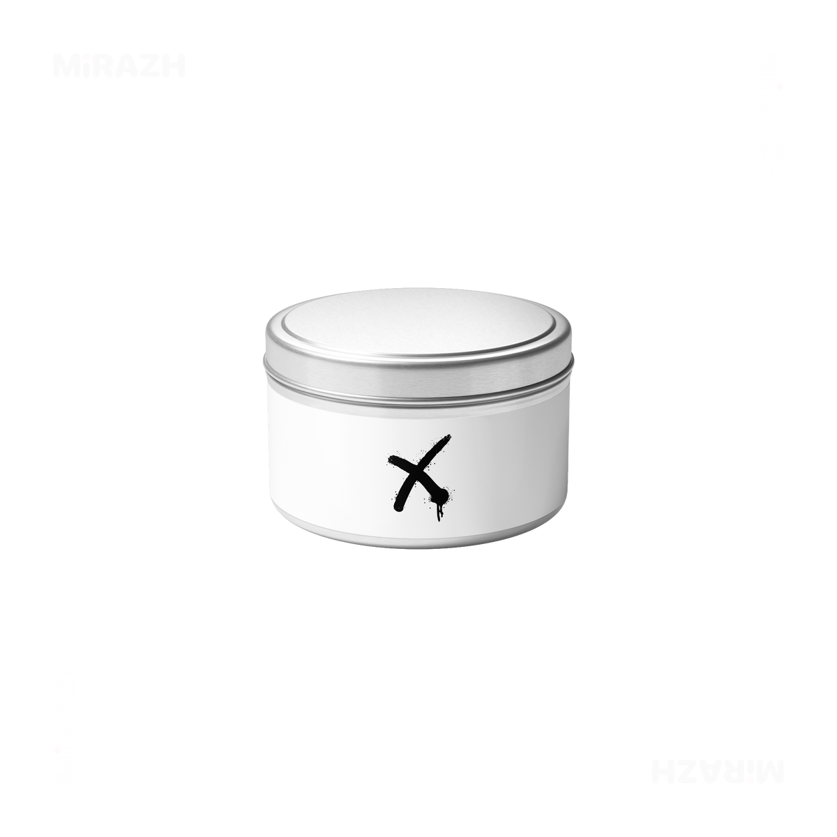 CrossMark Tin Candle 04 Silver