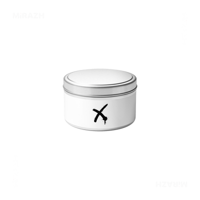 CrossMark Tin Candle 04 Silver