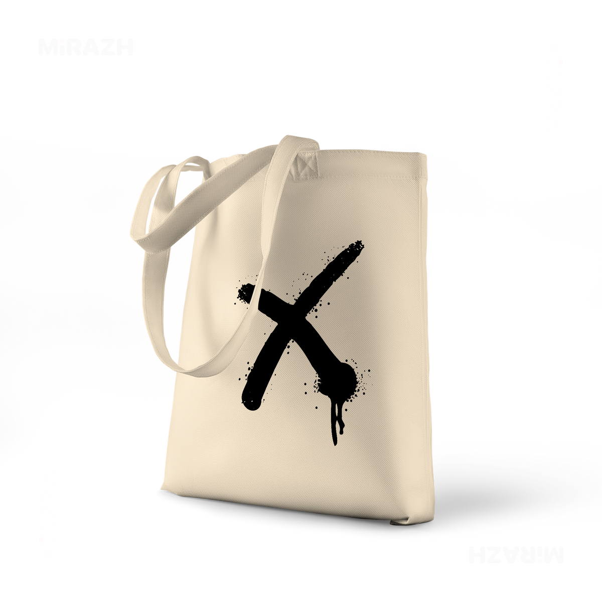 CrossMark Tote Bags 01 Natural