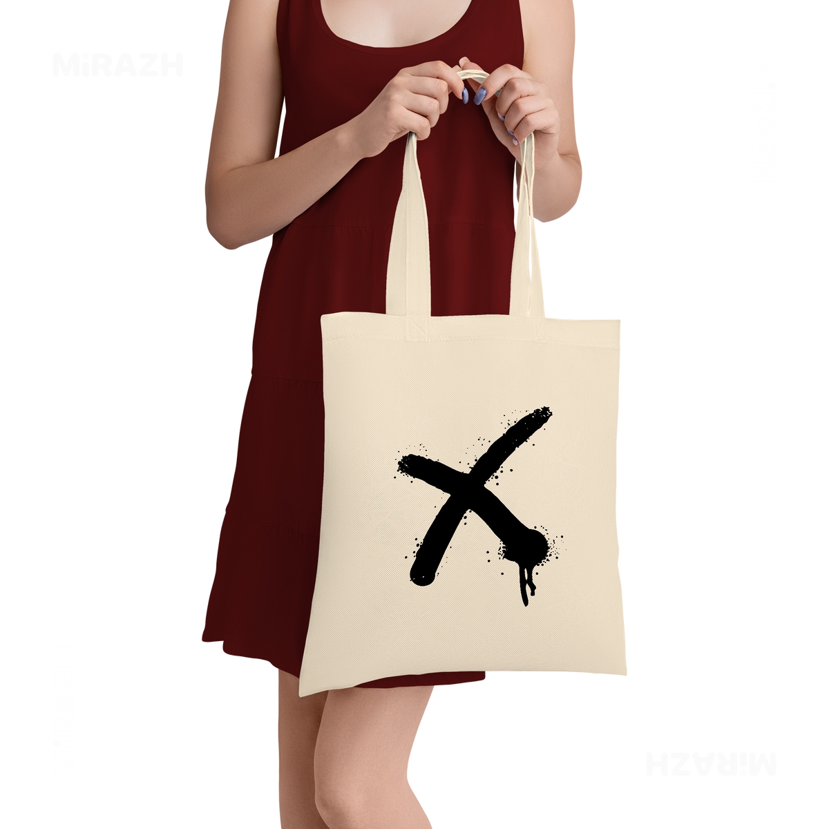 CrossMark Tote Bags 05 Natural