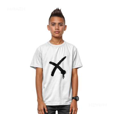 CrossMark Youth T Shirt 03 White