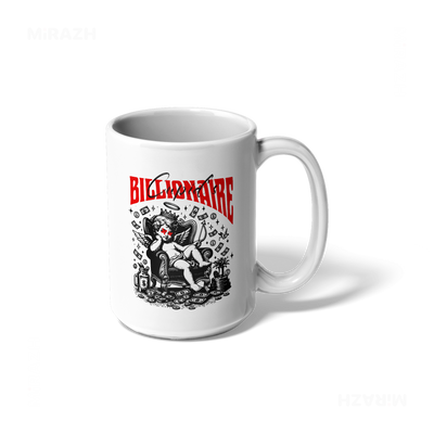 CupidCashThrone Ceramic Mug 01 White
