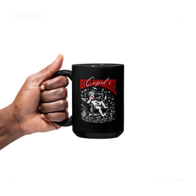CupidCashThrone Ceramic Mug 05 Black