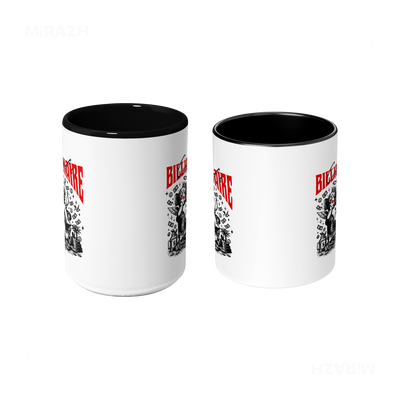 CupidCashThrone Ceramic Mug 09 White Black