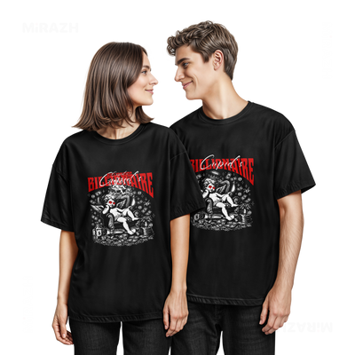 CupidCashThrone Couple T Shirt 05 Black