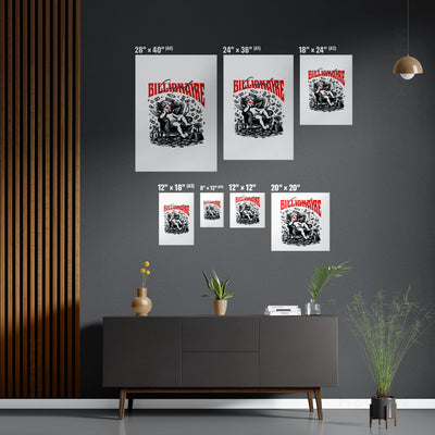 CupidCashThrone Framed Canvas 05 Natural Wood