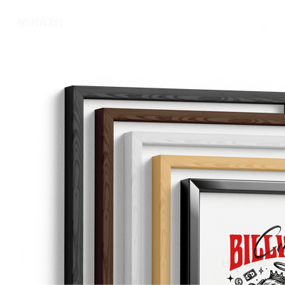 CupidCashThrone Framed Poster 02 White Wood