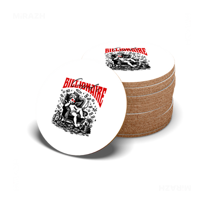 CupidCashThrone High Gloss Coaster 06 Round