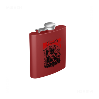 CupidCashThrone Hip Flasks 03 Red