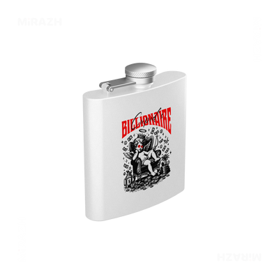CupidCashThrone Hip Flasks 03 White