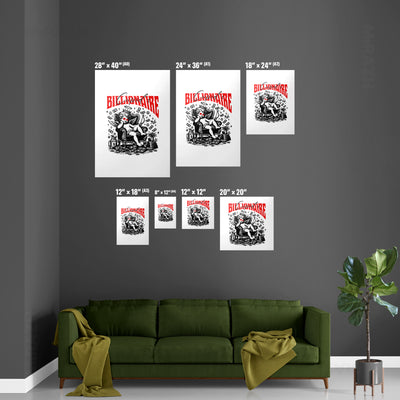CupidCashThrone Magnetic Hanger Poster 06 Natural Wood