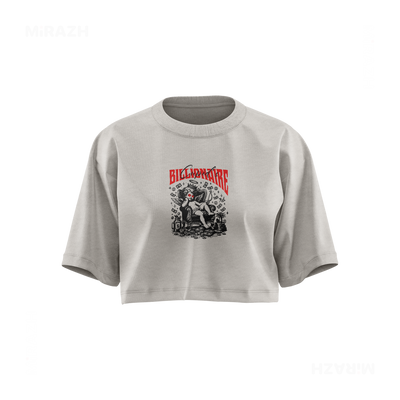 CupidCashThrone Over Sized Crop Top 01 Faded Bone