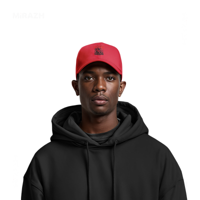 CupidCashThrone Snapback Caps 06 Red DTF