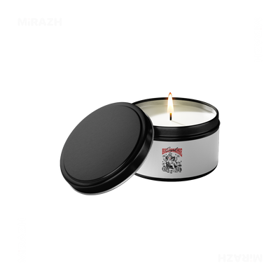 CupidCashThrone Tin Candle 01 Black