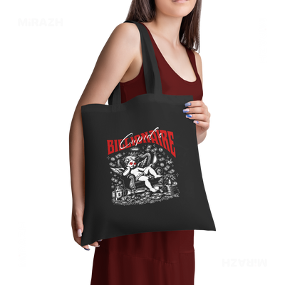 CupidCashThrone Tote Bags 02 Black
