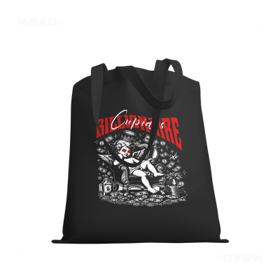 CupidCashThrone Tote Bags 03 Black
