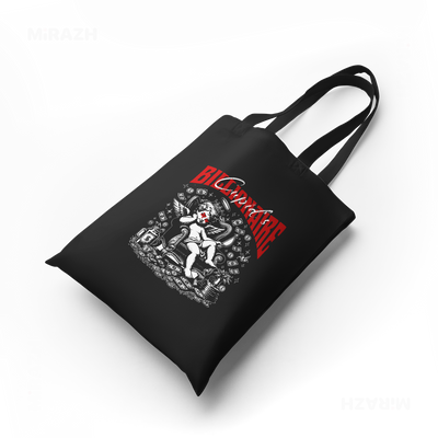 CupidCashThrone Tote Bags 04 Black