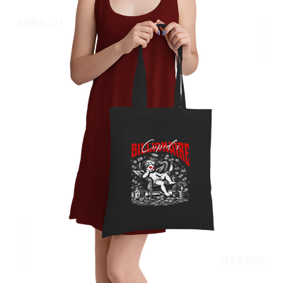CupidCashThrone Tote Bags 05 Black