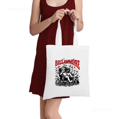 CupidCashThrone Tote Bags 05 White