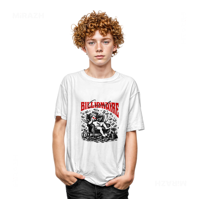 CupidCashThrone Youth T Shirt 05 White