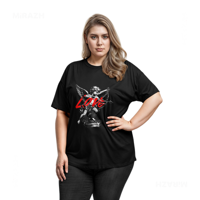 CupidLoveStruck Adult T Shirt 03 Black