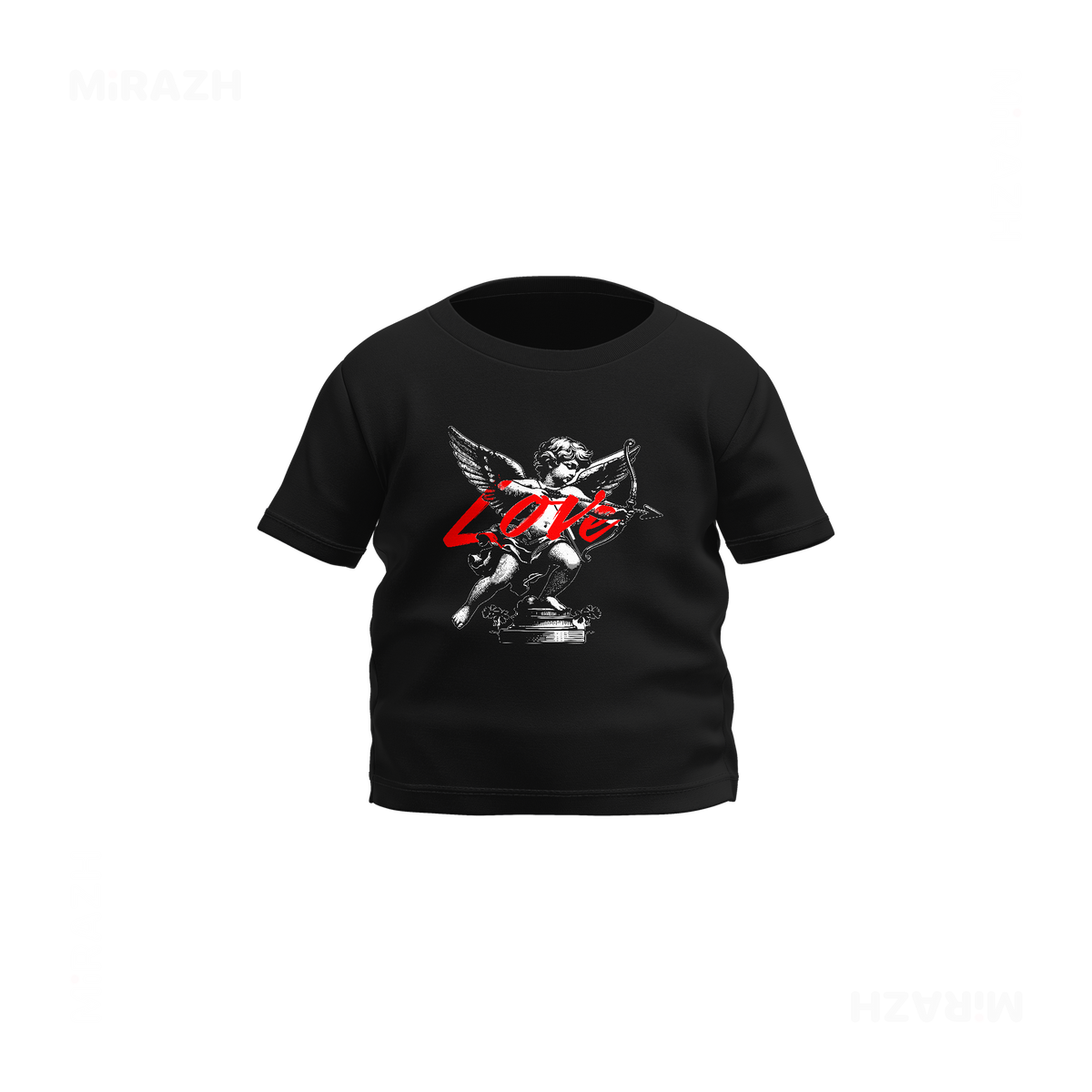 CupidLoveStruck Baby T Shirt 01 Black