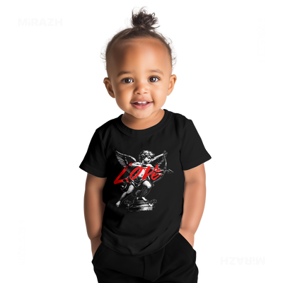 CupidLoveStruck Baby T Shirt 04 Black