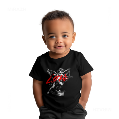 CupidLoveStruck Baby T Shirt 05 Black