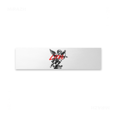 CupidLoveStruck Bumper Sticker 01