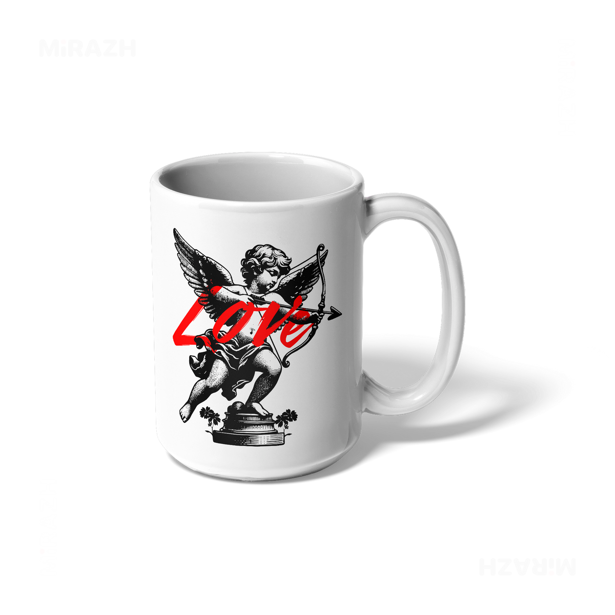 CupidLoveStruck Ceramic Mug 01 White