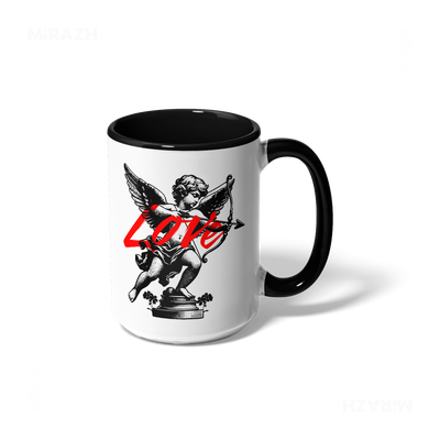 CupidLoveStruck Ceramic Mug 01 White Black