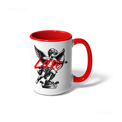 CupidLoveStruck Ceramic Mug 01 White Red