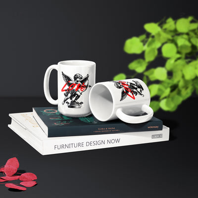 CupidLoveStruck Ceramic Mug 02 White