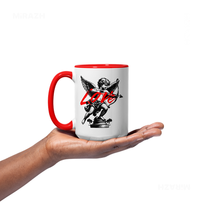 CupidLoveStruck Ceramic Mug 03 White Red
