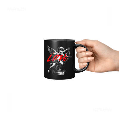 CupidLoveStruck Ceramic Mug 06 Black