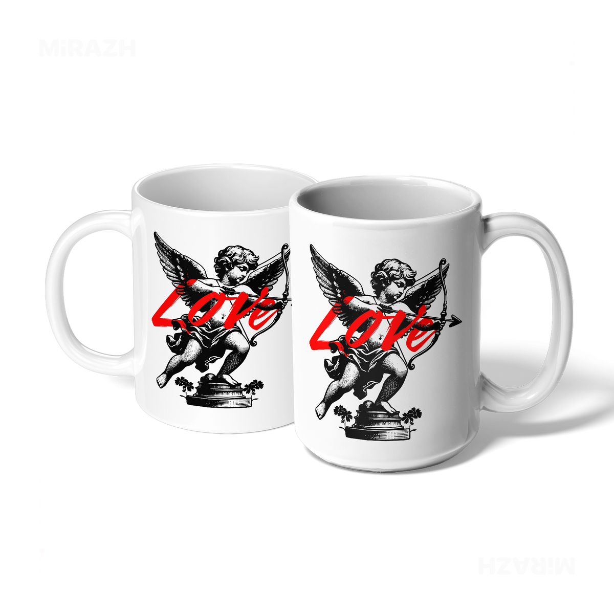 CupidLoveStruck Ceramic Mug 07 White