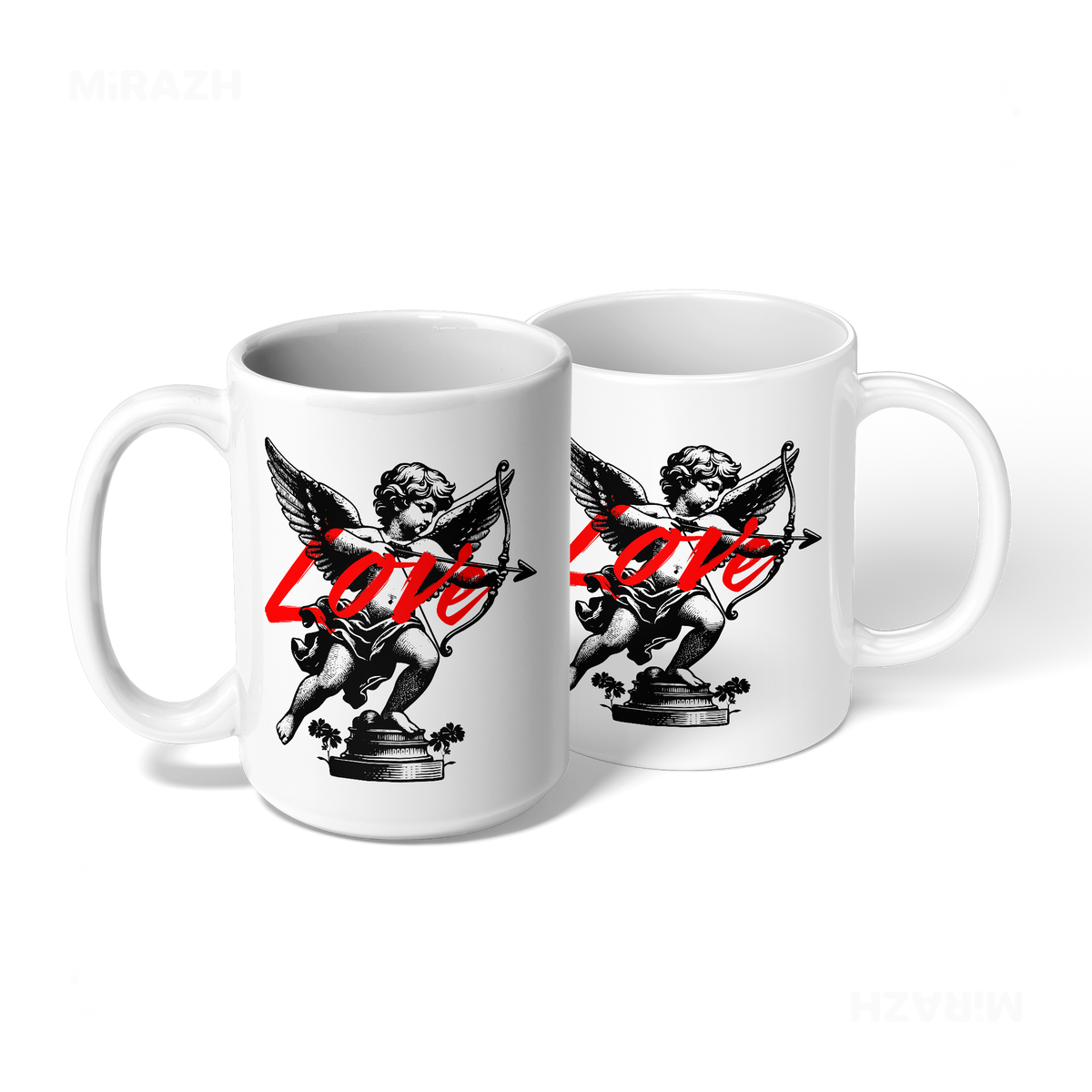 CupidLoveStruck Ceramic Mug 08 White