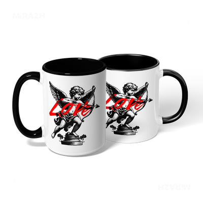 CupidLoveStruck Ceramic Mug 08 White Black