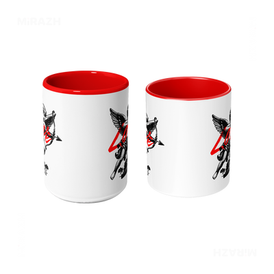CupidLoveStruck Ceramic Mug 09 White Red