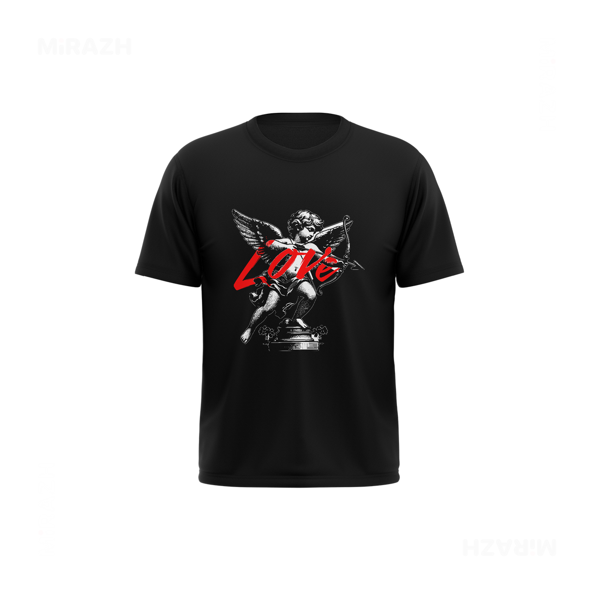 CupidLoveStruck Couple T Shirt 03 Black