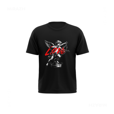 CupidLoveStruck Couple T Shirt 03 Black