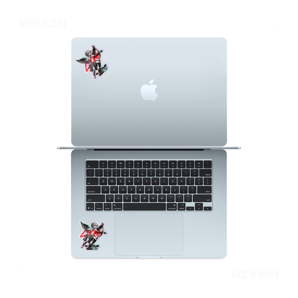 CupidLoveStruck Die Cut Holographic Sticker 05