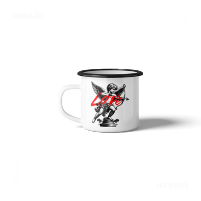 CupidLoveStruck Enamel Camping Mug 03